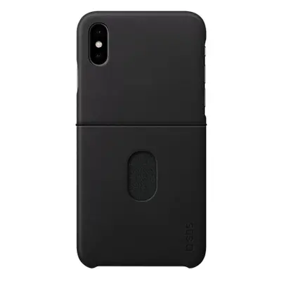 SBS, Covers, Hartcover aus Echtleder für iPhone XS Max, Produkte & Wohnen