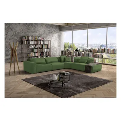 Egoitaliano Ecksofa "Beverly, extravangantes Designsofa mit erstklassigem Sitzkomfort" wahlweise mit elektrischer Relaxfunktion,