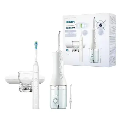 Philips Sonicare Combo Pack DC 9000 & Power Flosser 3000 weiss/weiss