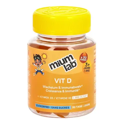 MiumLab Kids Gummies Vit D Ds 30 Stk