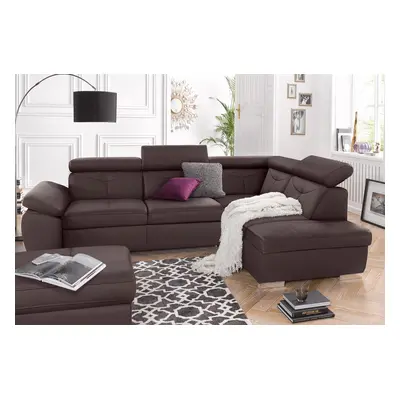 exxpo - sofa fashion Ecksofa "Spring, super bequem und komfortabel mit Armteil- und Kopfteilfunktion" wahlweise mit Bettfunktion