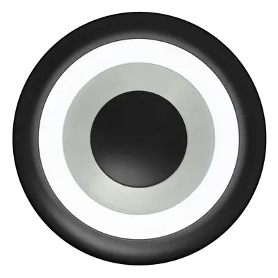 Deckenlampe Speaker Silber Aluminium/Eisen 40 cm - Farbe: Aluminium eloxiert - LED - Lichtfarbe: Extra warmweiss - Helles Neutra