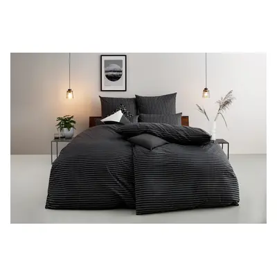 Bruno Banani Bettwäsche "Jassen" 2 moderne Bettwäsche aus Baumwolle, Streifen-Design, mehrere Qualitäten
