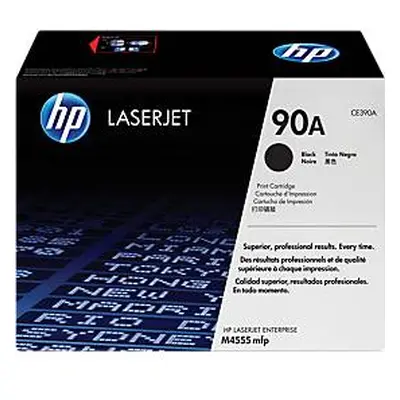 HP Toner-Modul 90A schwarz CE390A LaserJet M4555 10'000 Seiten