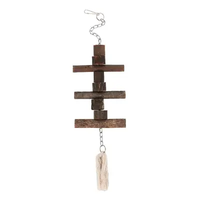 Spielzeug Aufhängung aus Holz mit Kette/Karabinerhaken Kerbl (x1)