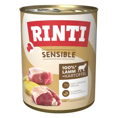 Rinti Sensible Hundefutter mit Lamm und Kartoffel (800g)