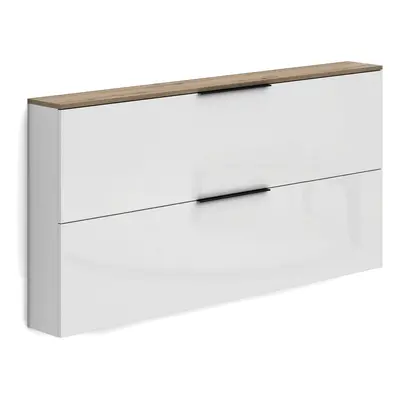 Home affaire Schuhschrank "SPACE, Schuhkipper, Schuhschrank,Schuhkommode, nur 19 cm Tief" Ideal für schmale Flure, Breite 160 cm