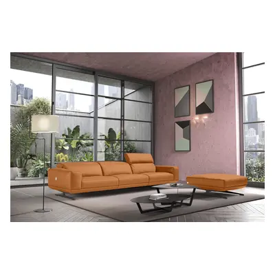 Egoitaliano 3-Sitzer "Gloria, super bequem, hochwertige Verarbeitung, edles Design, Megasofa" beidseitig verstellbare Rückenelem