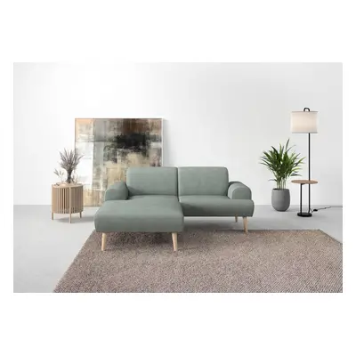 Home affaire Ecksofa "Swift Scandic Design, komfortabler Federkern, Breite 192cm, L-Form" Federkern-Polsterung, B/T/H: 192/83/17