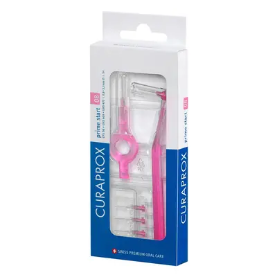 Curaprox CPS 08 prime start 5 Interdentalbürsten +Uhs 409&470