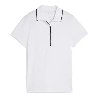Puma W Cloudspun Bridges SS Polo - white glow