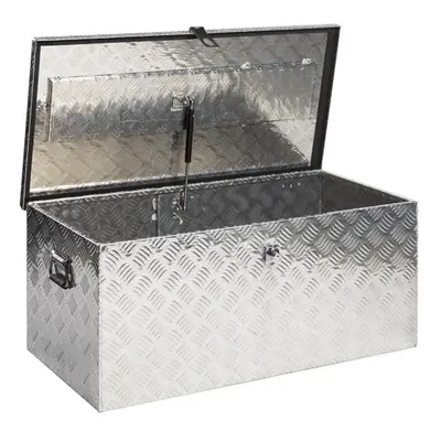 Gehetec Aluriffelblechbox abschliessbar - Aluminium