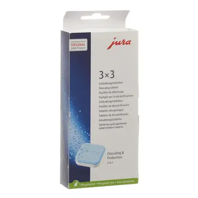 Jura Entkalkungstabletten Packung für 3 Entkalkungen