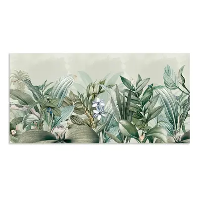 Artland Wandbild "Exotischer Floral Garten Landschaft" Blumenwiese 1 Stk. tlg. als Alubild, Leinwandbild, Poster, Wandaufkleber 