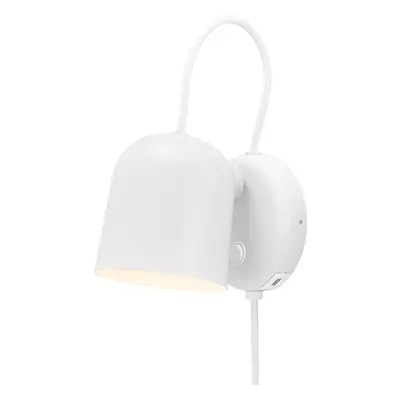 NORDLUX Wandlampe Angle Weiss Metall B 17 cm H 19.1 cm - Farbe: weiss/grau - Wandlampe