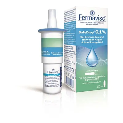 Fermavisc SafeDrop Gtt Opht 0.1 % Fl 10 ml