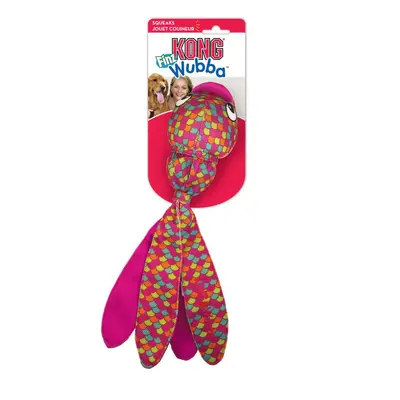 KONG Wubba Finz - Gr. S: ca. L 25 x B 5 x H 5 cm, pink