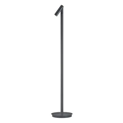Designer-Stehlampe Bankamp POINT anthrazit dimmbar H 125 cm - Farbe: anthrazit eloxiert - LED - Lichtfarbe: Extra warmweiss - Ma