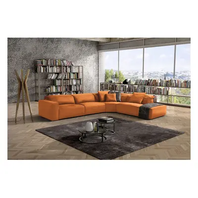 Egoitaliano Ecksofa "Beverly, extravangantes Designsofa mit erstklassigem Sitzkomfort" wahlweise mit elektrischer Relaxfunktion,