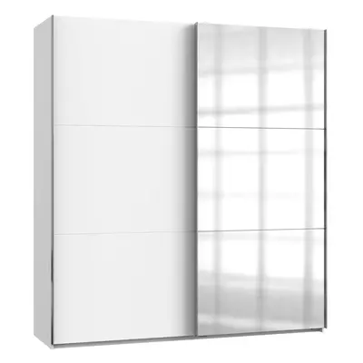 Kleiderschrank Sanko Weiss Holz 200 cm 65 cm 216 cm - Material: Holzwerkstoff - Kleiderschrank