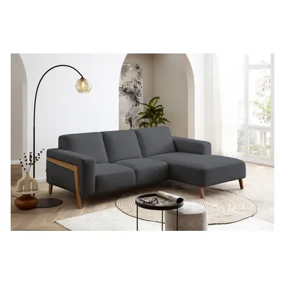 exxpo - sofa fashion Ecksofa "Starr, modern und klassisches Design, hochwertige Verarbeitung, bequem" L-Form, wahlw. elektrische