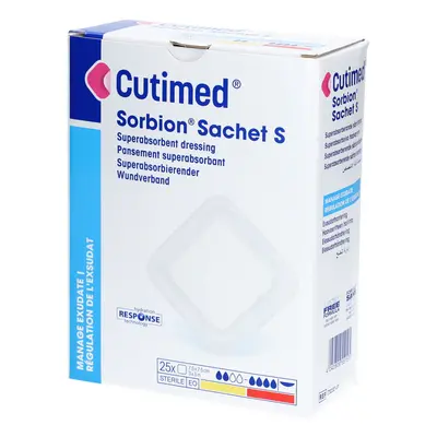 Cutimed Sorbion Sachet S 7.5x7.5cm 25 Stk