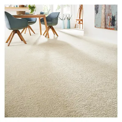 Andiamo Teppichboden "Softness, Velours, Gesamthöhe 17 mm, Luxusklasse LC5" rechteckig Uni Farben, Breite 400 cm, besonders weic