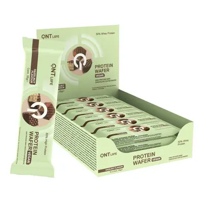 QNT Vegan Protein Wafer Hazelnut 12 x 35 g