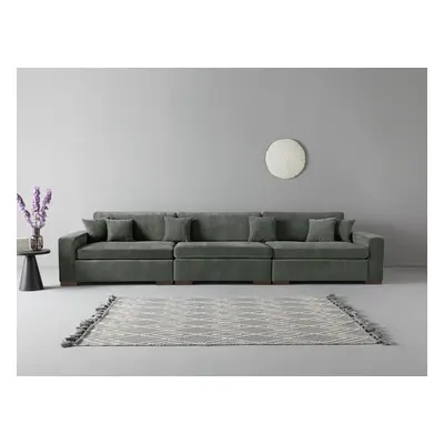 Home affaire 3-Sitzer "Skara XXL" Lounge-Sofa XXL mit Federkern-Polsterung, in vielen Bezugsvarianten