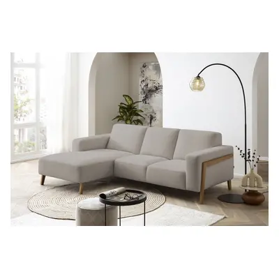 exxpo - sofa fashion Ecksofa "Starr, modern und klassisches Design, hochwertige Verarbeitung, bequem" L-Form, wahlw. elektrische