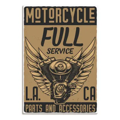 Artland Wandbild "Motorrad Los Angeles" 1 Stk. tlg. als Alubild, Leinwandbild, Poster, Wandaufkleber in verschied. Grössen