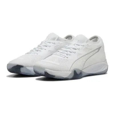 PUMA Eliminate NITRO™ SQD 4 Handballschuhe Unisex, Schuhe, Weiß, 41