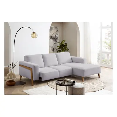 exxpo - sofa fashion Ecksofa "Starr, modern und klassisches Design, hochwertige Verarbeitung, bequem" L-Form, wahlw. elektrische