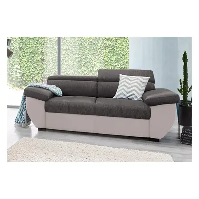 COTTA 2-Sitzer "Speedway" Big-Sofa mit Kopfteilverstellung