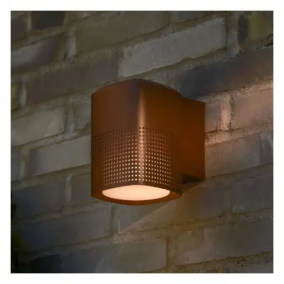 Wandlampe aussen Sidara Aluminium braun