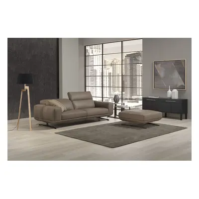 Egoitaliano 2,5-Sitzer "Gloria, super bequem und hochwertige Verarbeitung, edles Design" beidseitig verstellbare Rückenelemente,