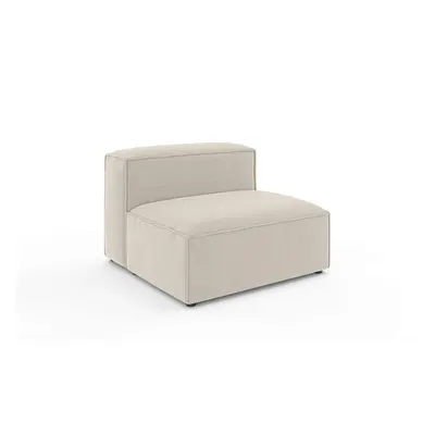GOODproduct Sessel "HAILY Sofa-Mittelelement, Masse B/T/H: 100/100/72 cm" als Modul oder separat verwendbar, für individuelle Zu