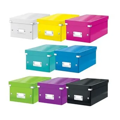 Leitz Aufbewahrungsbox 20 DVD-Hüllen, Schwarz