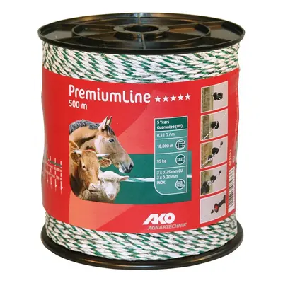 Kordel für Elektrozaun Ako Premium Line