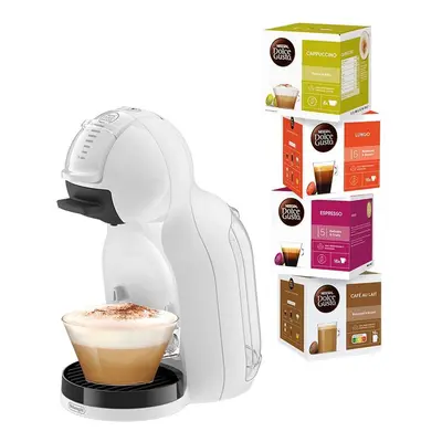 De Longhi NESCAFÉ® Dolce Gusto® MiniMe 2 EDG335.W Starter-Kit Kaffee-Portionensystem – Dolce Gusto Kaffeemaschine/Dolce Gusto Ma