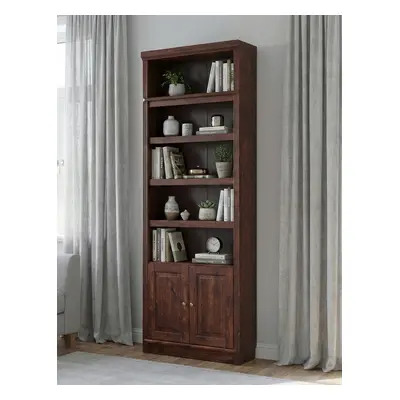GOODproduct Bücherregal "mit 2 Türen Soeren Regal Aktenregal B/T/H: 80/29/220 cm" massive Kiefer, FSC-zertifiziert
