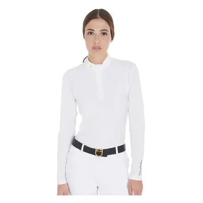 Pferdesport Turnier Polo Langarm Damen Equestro