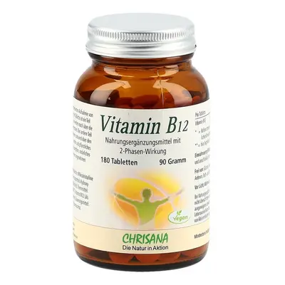 Chrisana Vitamin B12 Tabl 500 mcg Ds 180 Stk