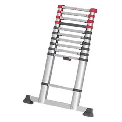 Teleskopleiter Hailo FlexLine, EN 131-6, höhenverstellbar, Einhand-Entriegelung, bis 150 kg, 11 Sprossen