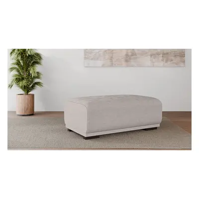 GOODproduct Polsterhocker "BORNHOLM, grosser Hocker passend zur Serie, Masse B/T/H: 122/72/46 cm" mit Wellenfederung, in hochwer