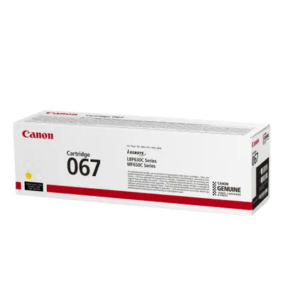 CANON Toner-Modul 067 yellow 5099C002 LBP631Cw/633Cdw 1250 Seiten