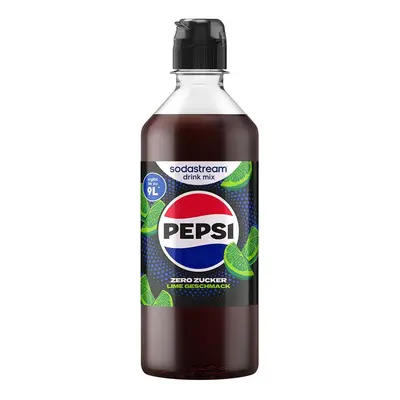 Sodastream Drink Mix Pepsi Zero Sugar Lime 440ml Wassersprudler Sirup