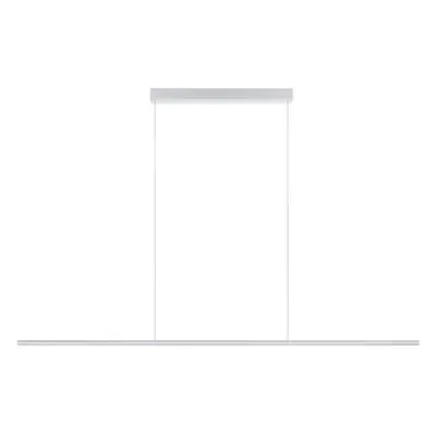 Designer-Pendellampe Bankamp Hexagon aluminium matt 180 cm - LED - Lichtfarbe: Extra warmweiss - Material: Aluminium/Stahl - Des