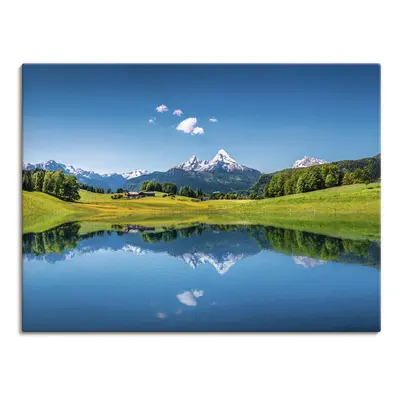 Artland Wandbild "Landschaft in den Alpen" Berge 1 Stk. tlg. als Leinwandbild, Poster in verschied. Grössen