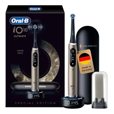 Oral-B iO Series 10 Lunar Gold Special Edition Zahnbürste – Elektrische Zahnbürste